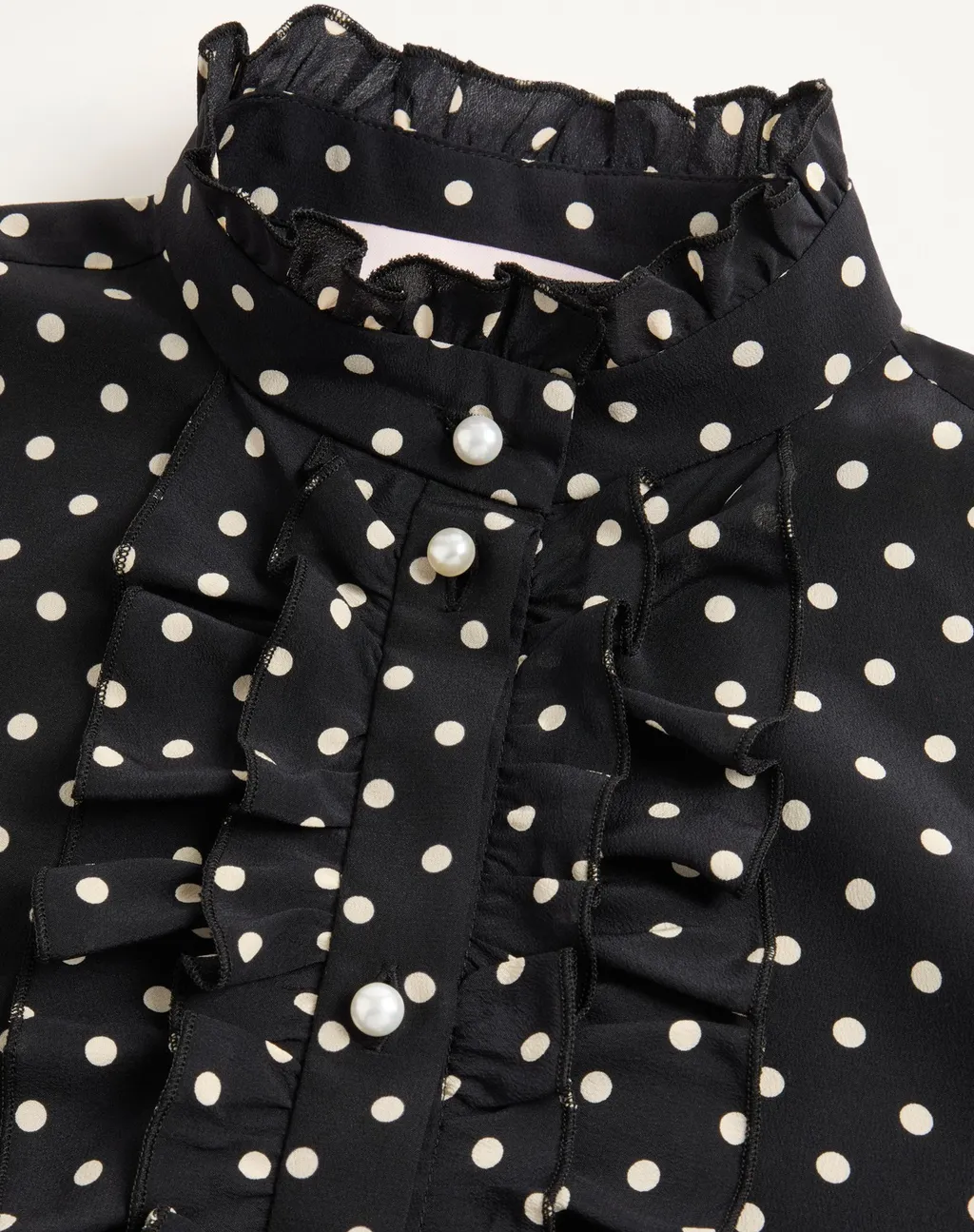 Crepe De Chine Shirt With Plusdepois Print