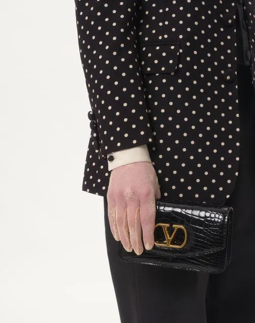 Valentino Plusdepois-Printed Peak Lapel Jacket