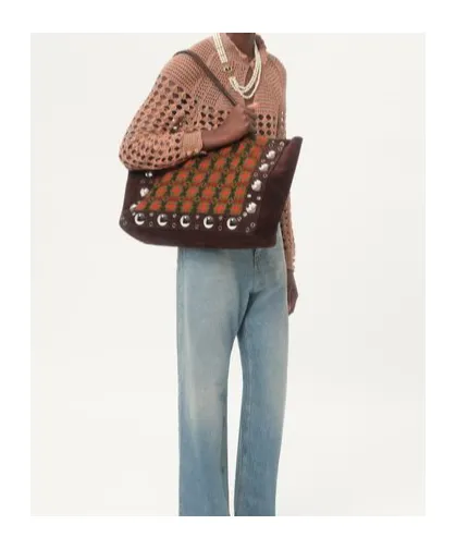 Valentino NellcÔTe Logo Plaque Large Tote Bag