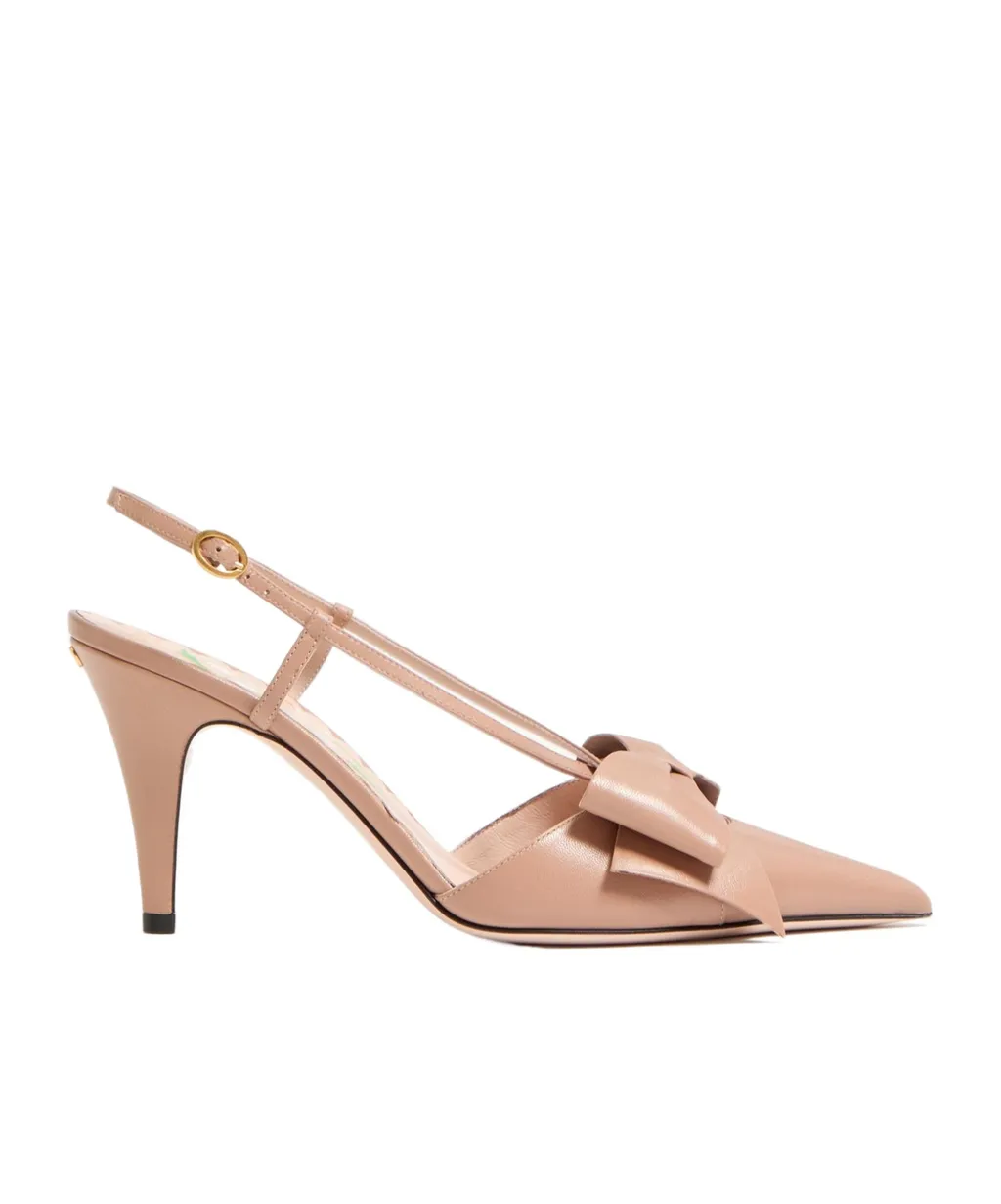 Valentino Bowow Pointed Toe Pumps