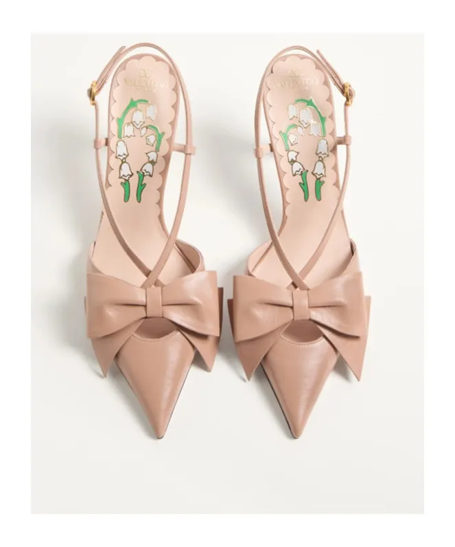 Valentino Bowow Pointed Toe Pumps