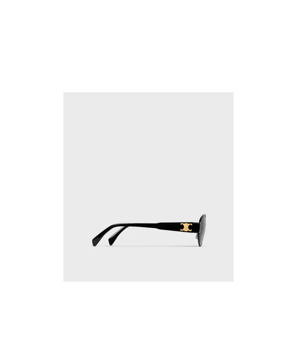 Triomphe Metal 01 Sunglasses In Metal