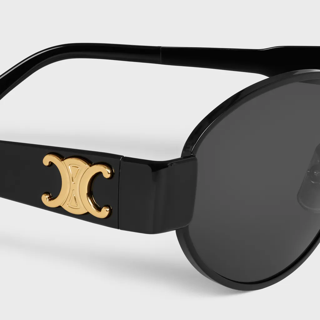 Triomphe Metal 01 Sunglasses In Metal