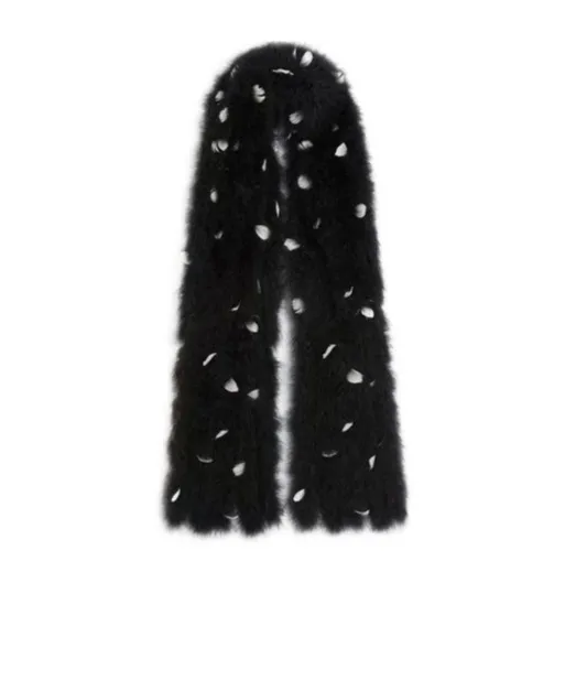 Feathers Valentino Scarf With Turkey And Goose Feathers
