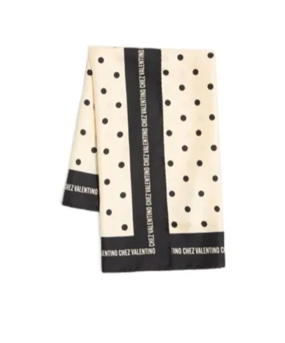 Valentino	Chez Polka Dot Printed Scarf