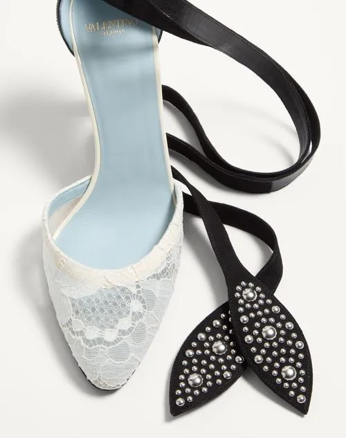 Valentino Foliefoliage Pointed Toe Pumps