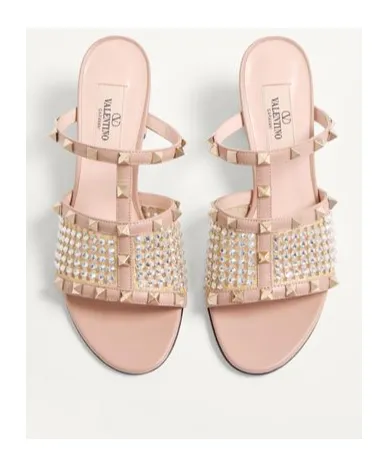 Round-Headed High-Heeled Sandals