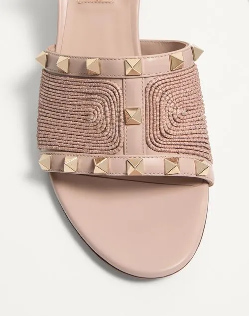 Rockstud High-Heeled Sandals