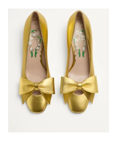 45Mm Bowow Leather Pumps