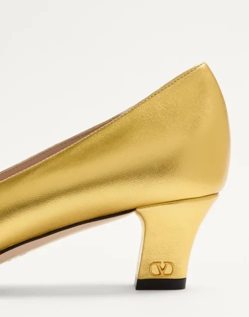 45Mm Bowow Leather Pumps