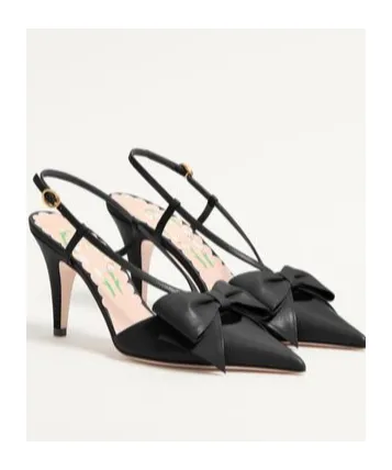 Bowow Slingback Pumps In Kidskin 85Mm