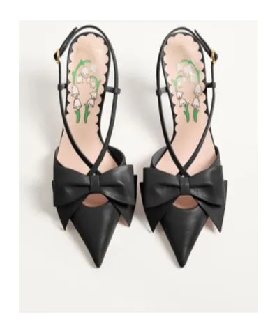 Bowow Slingback Pumps In Kidskin 85Mm