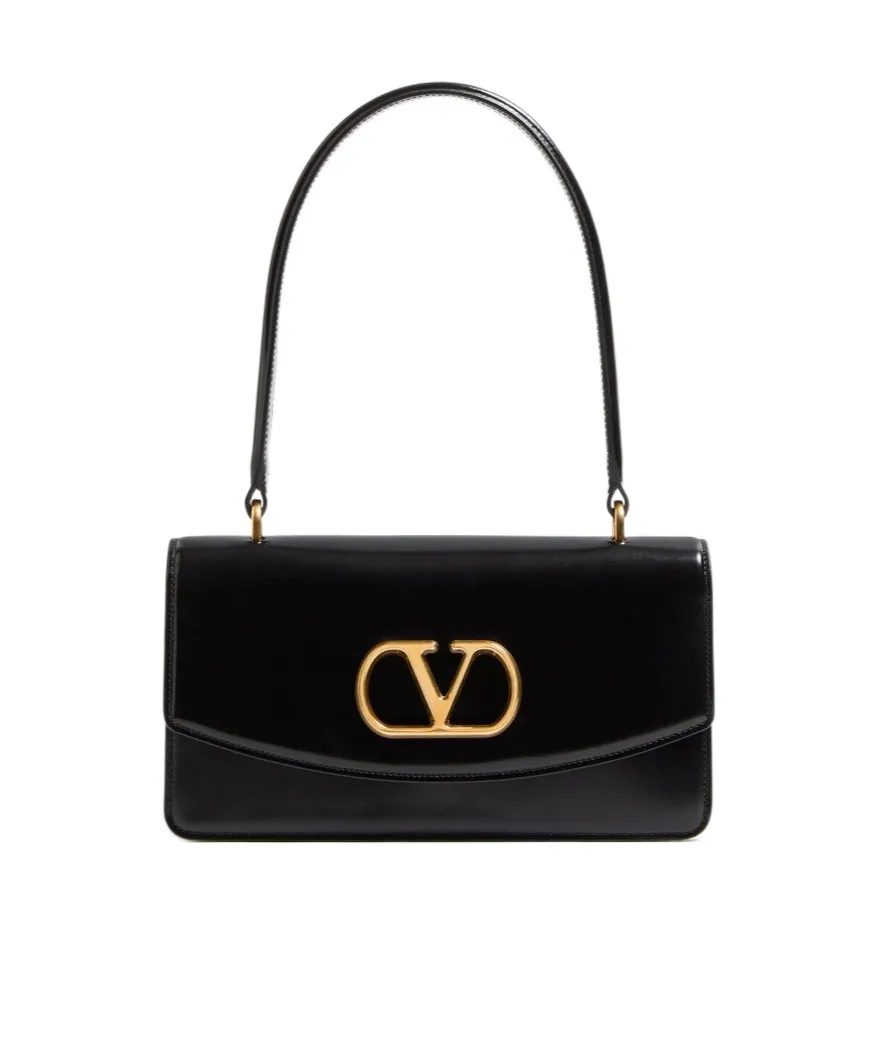 Valentino Garavani Vain Foldover Top Shoulder Bag