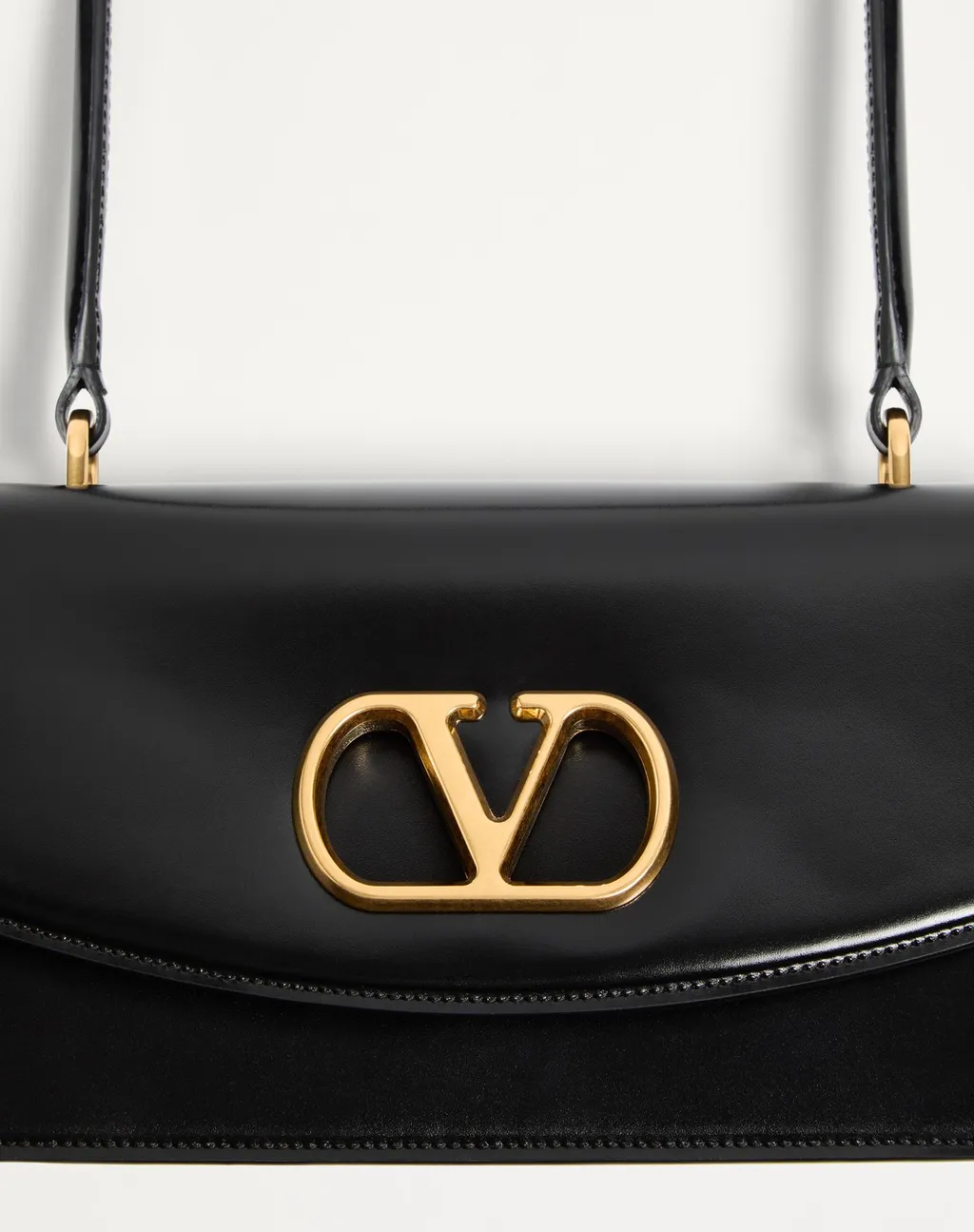 Valentino Garavani Vain Foldover Top Shoulder Bag