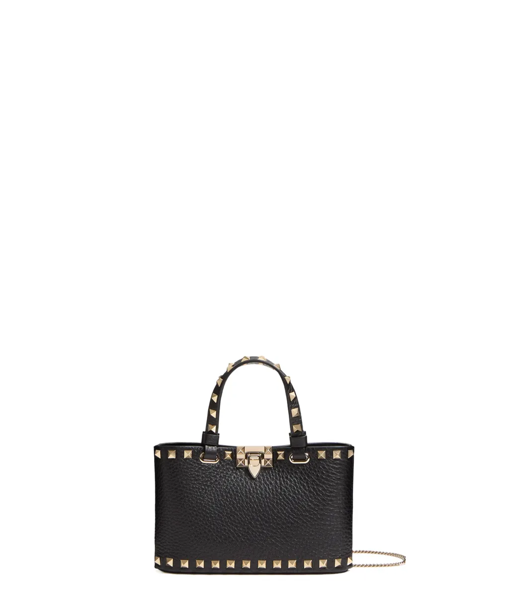 Valentino Rockstud Mini Shopping Bag