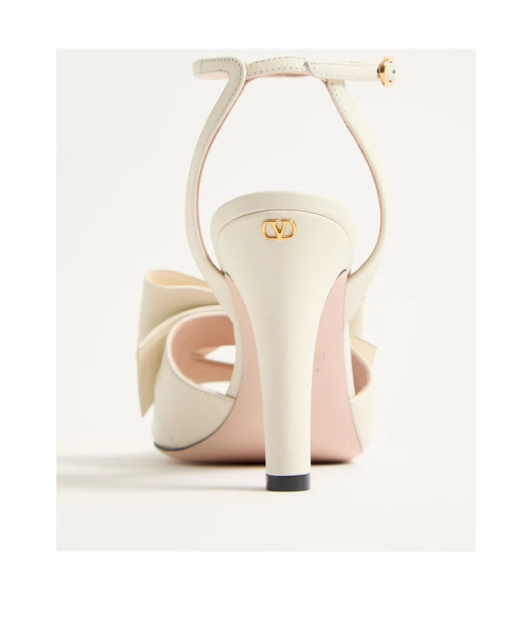 Valentino Garavani Bow Detailed Ankle-Strapped Sandals