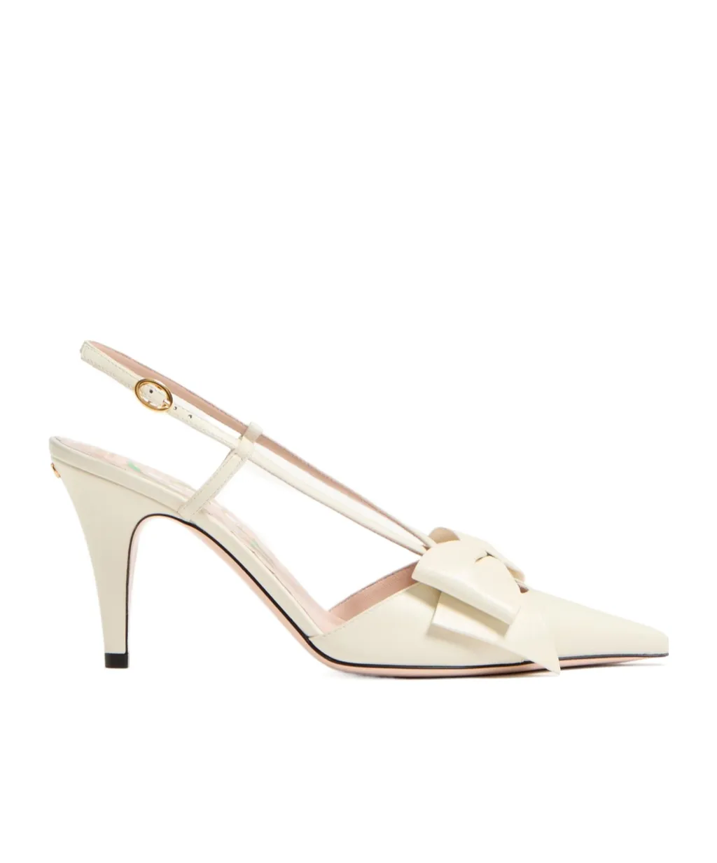 Valentino Bowow Pointed Toe Pumps