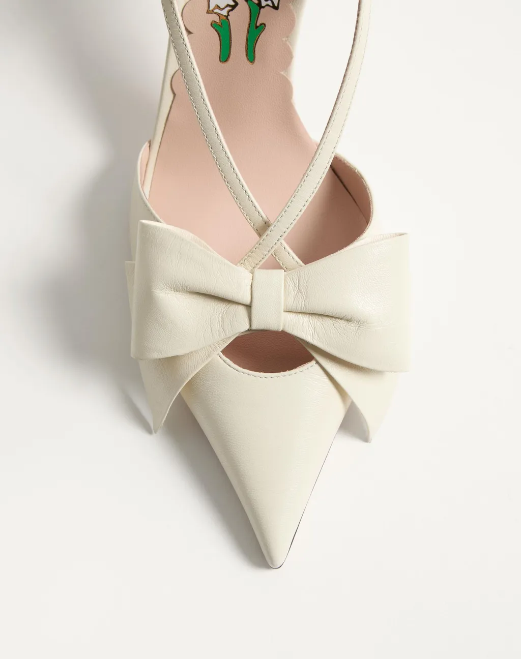 Valentino Bowow Pointed Toe Pumps