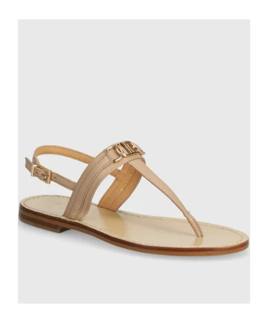 Round-Headed Flat Sandals