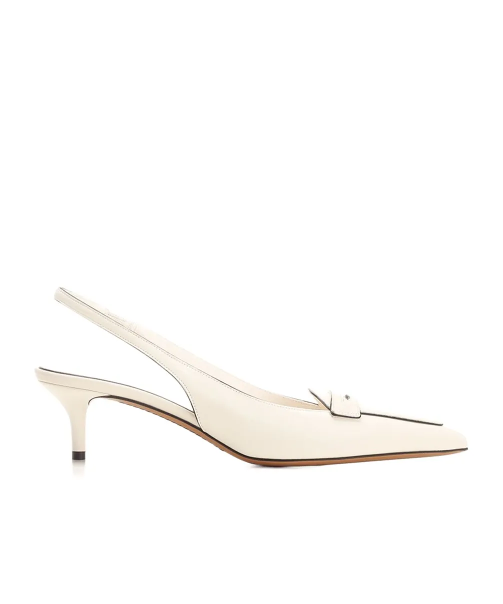Valentino Pointed Toe Slingback Pumps