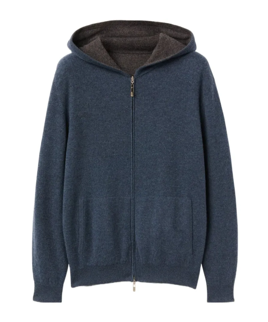 Duo Hooded Pilot Sweater