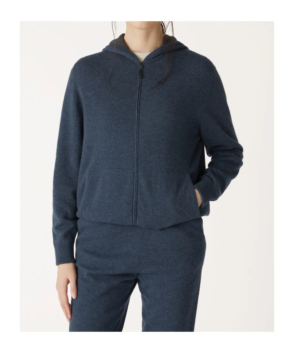 Duo Hooded Pilot Sweater
