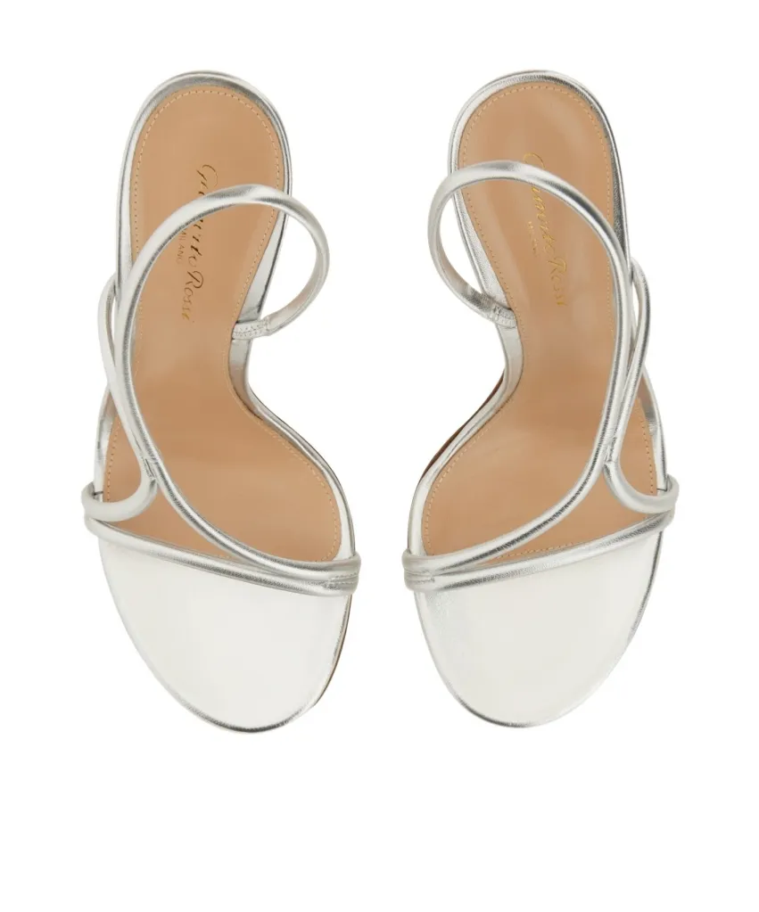Gianvito Rossi Round-Toe High-Heeled Sandals
