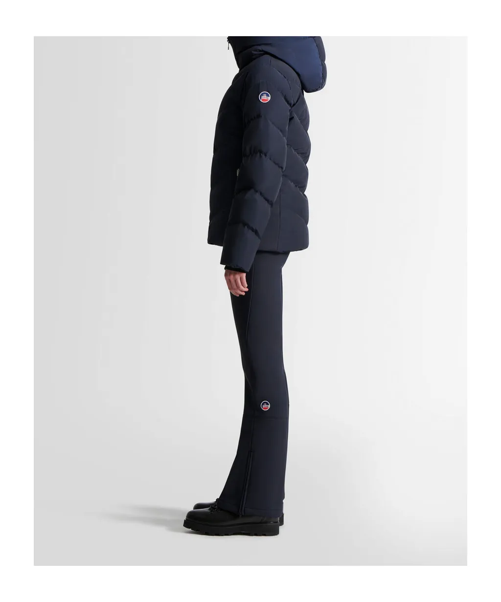 Fusalp V-Quilted Hooded Jacket