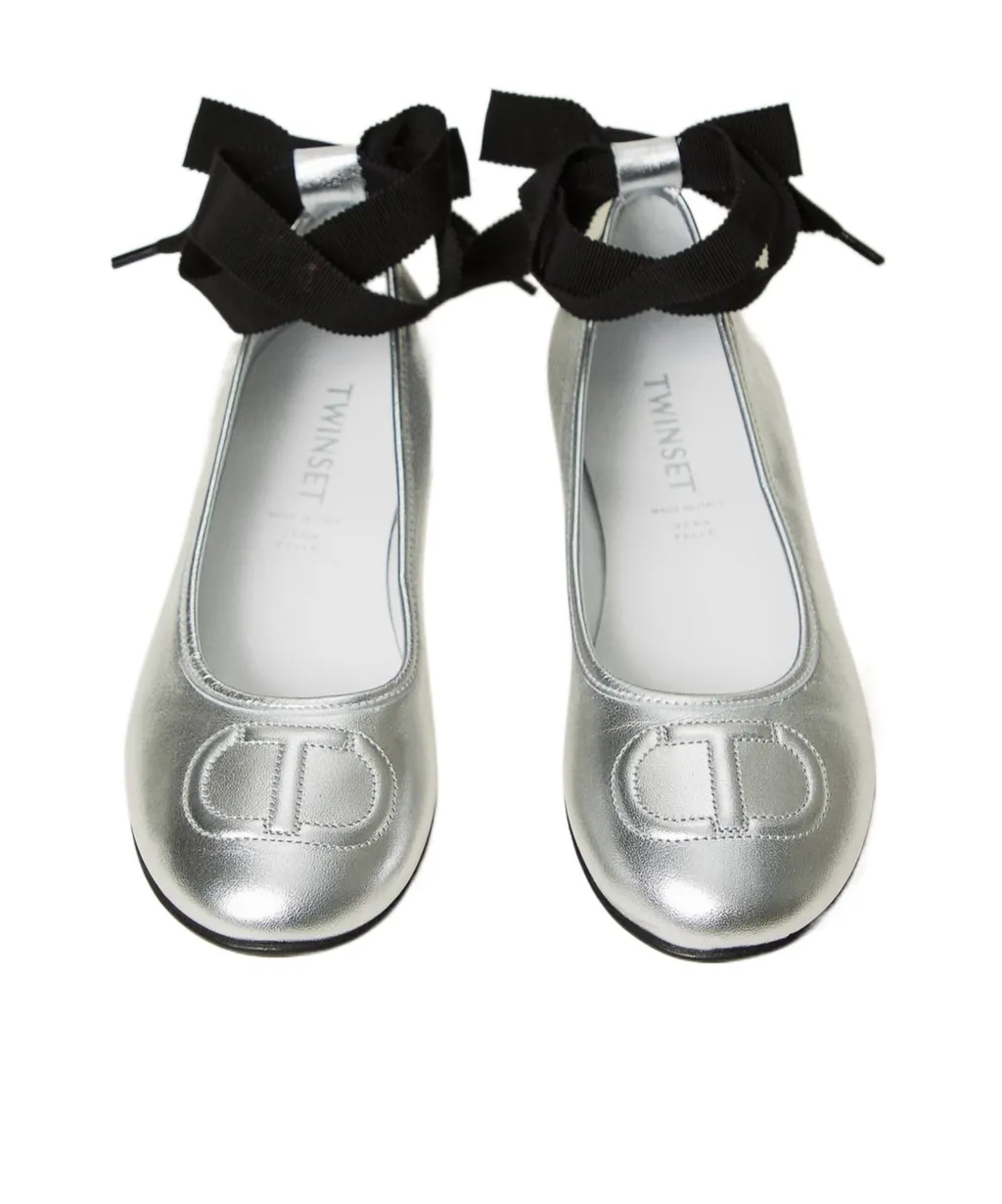 Leather Ballerina Shoes