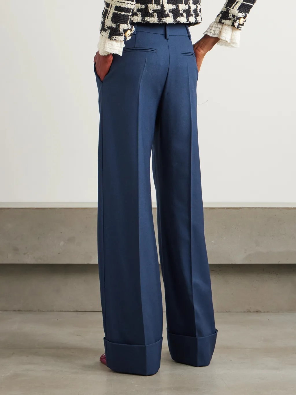 Belt-Loop Casual Pants