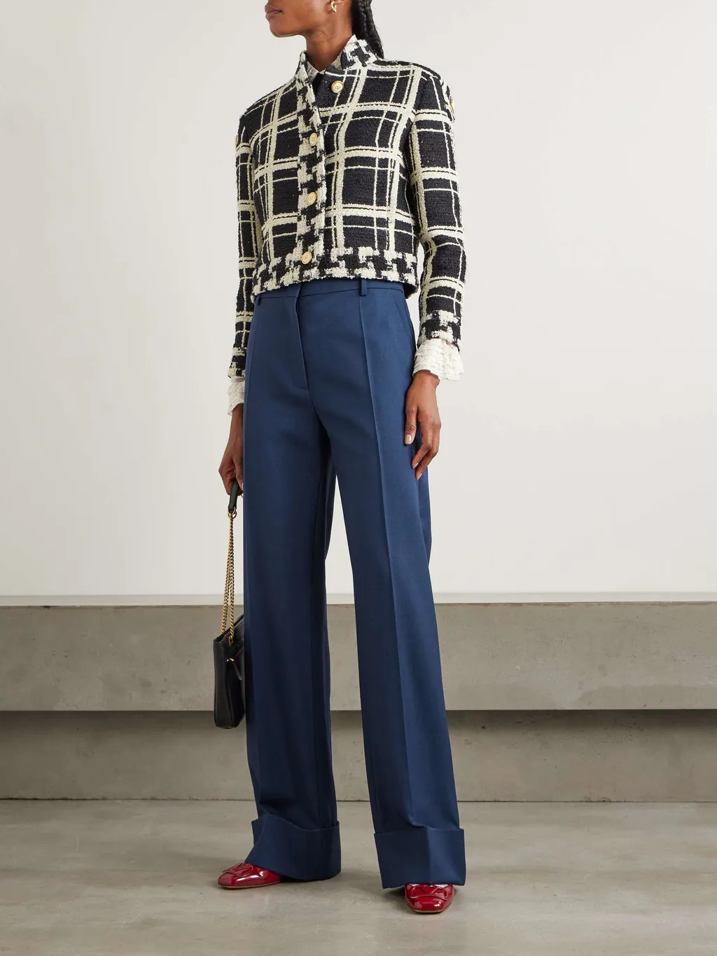 Belt-Loop Casual Pants