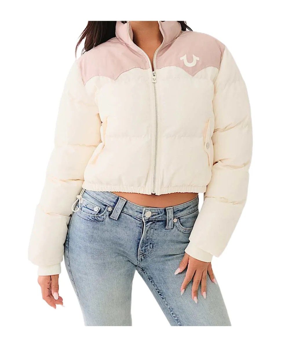 Western Zip Puffer Jacket