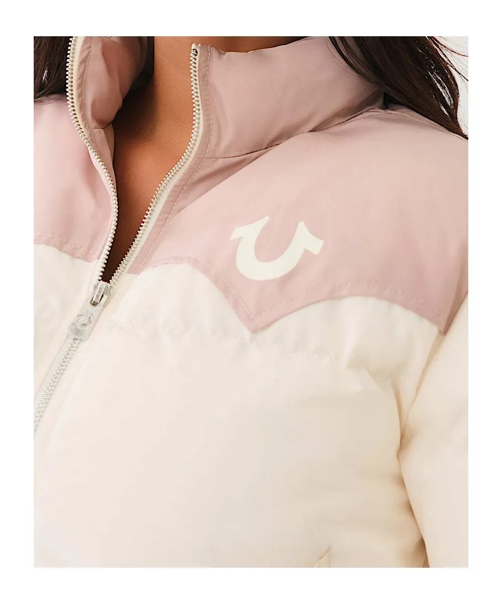 Western Zip Puffer Jacket