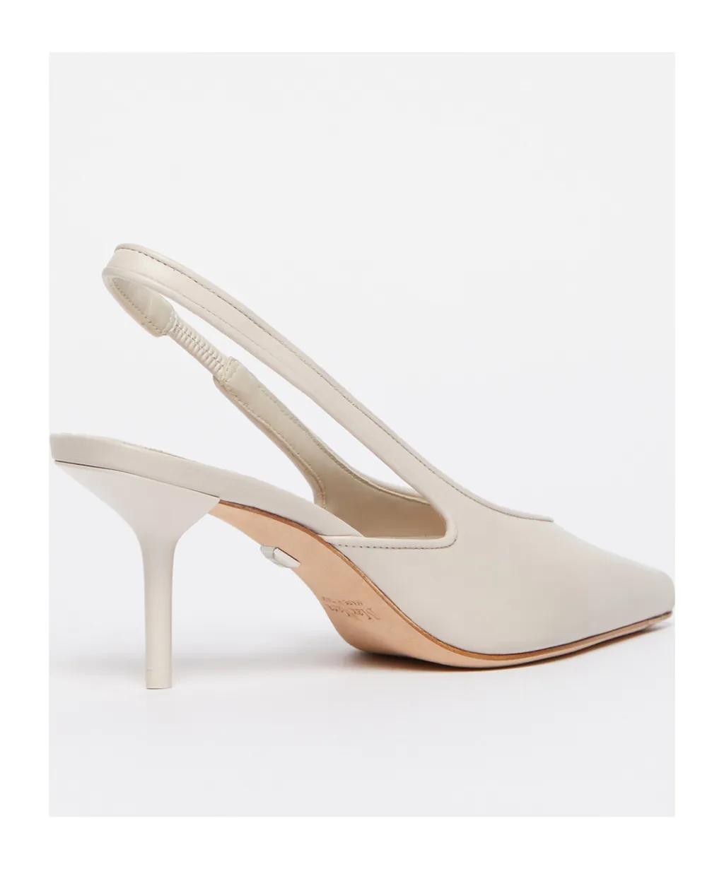Max Mara Pointed-Toe Slingback Pumps