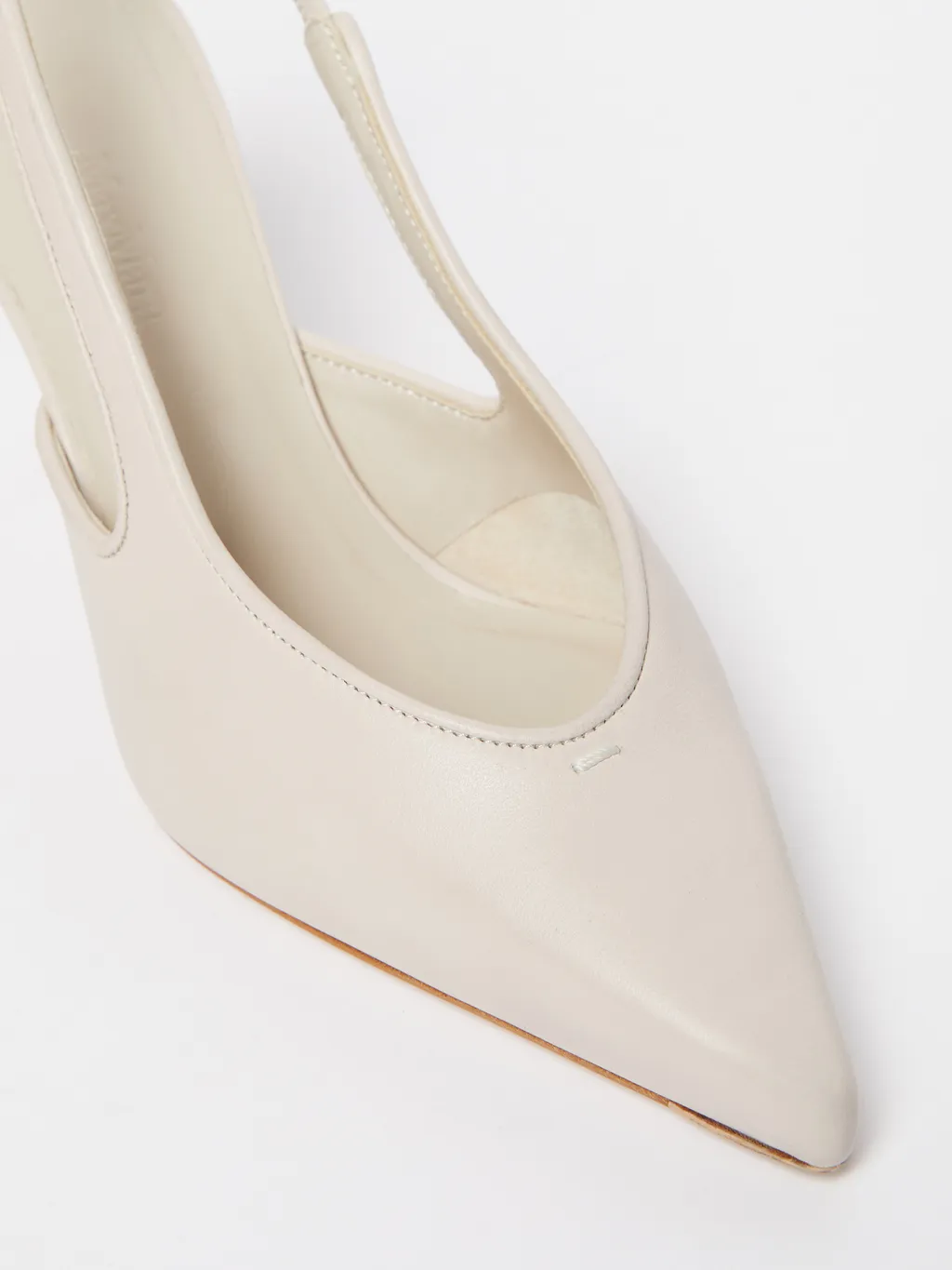 Max Mara Pointed-Toe Slingback Pumps