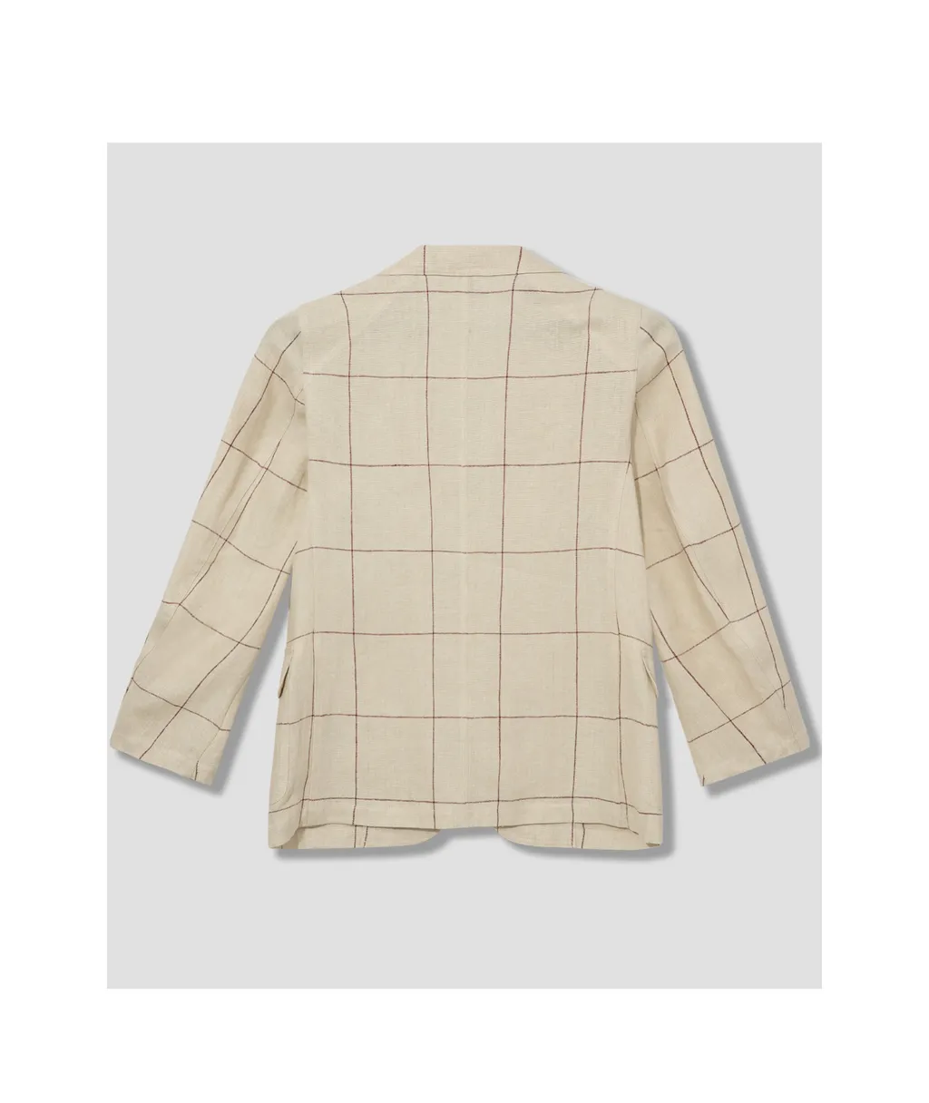 Long-Sleeved Suit Jacket