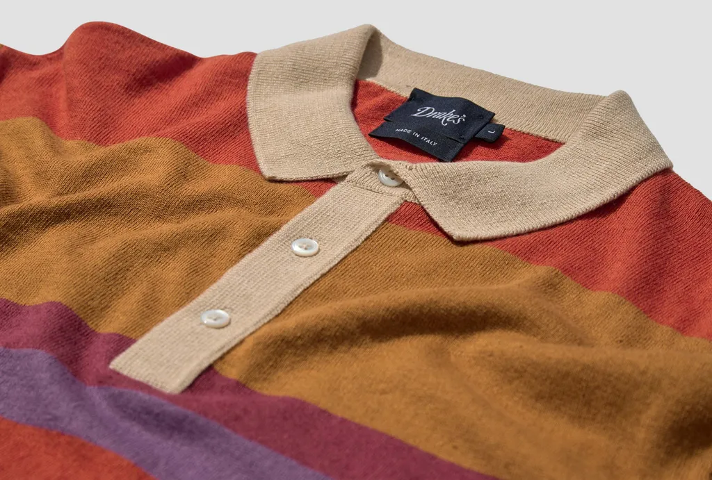 Striped Knitted Rugby