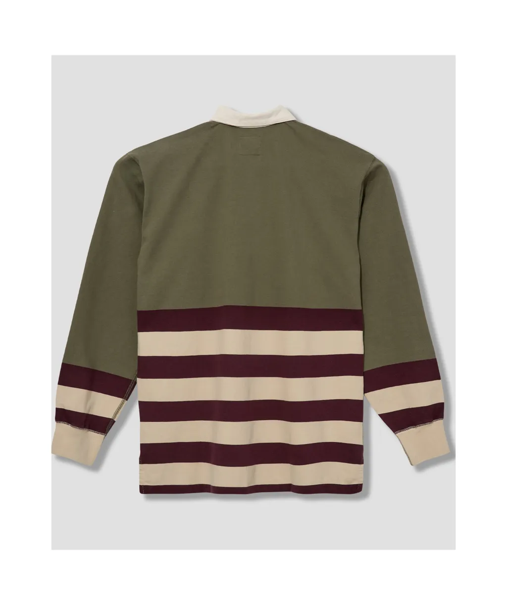 Long-Sleeved Polo Shirt