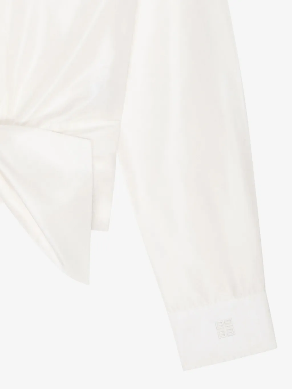 Givenchy 4G Detailed Bow Shirt