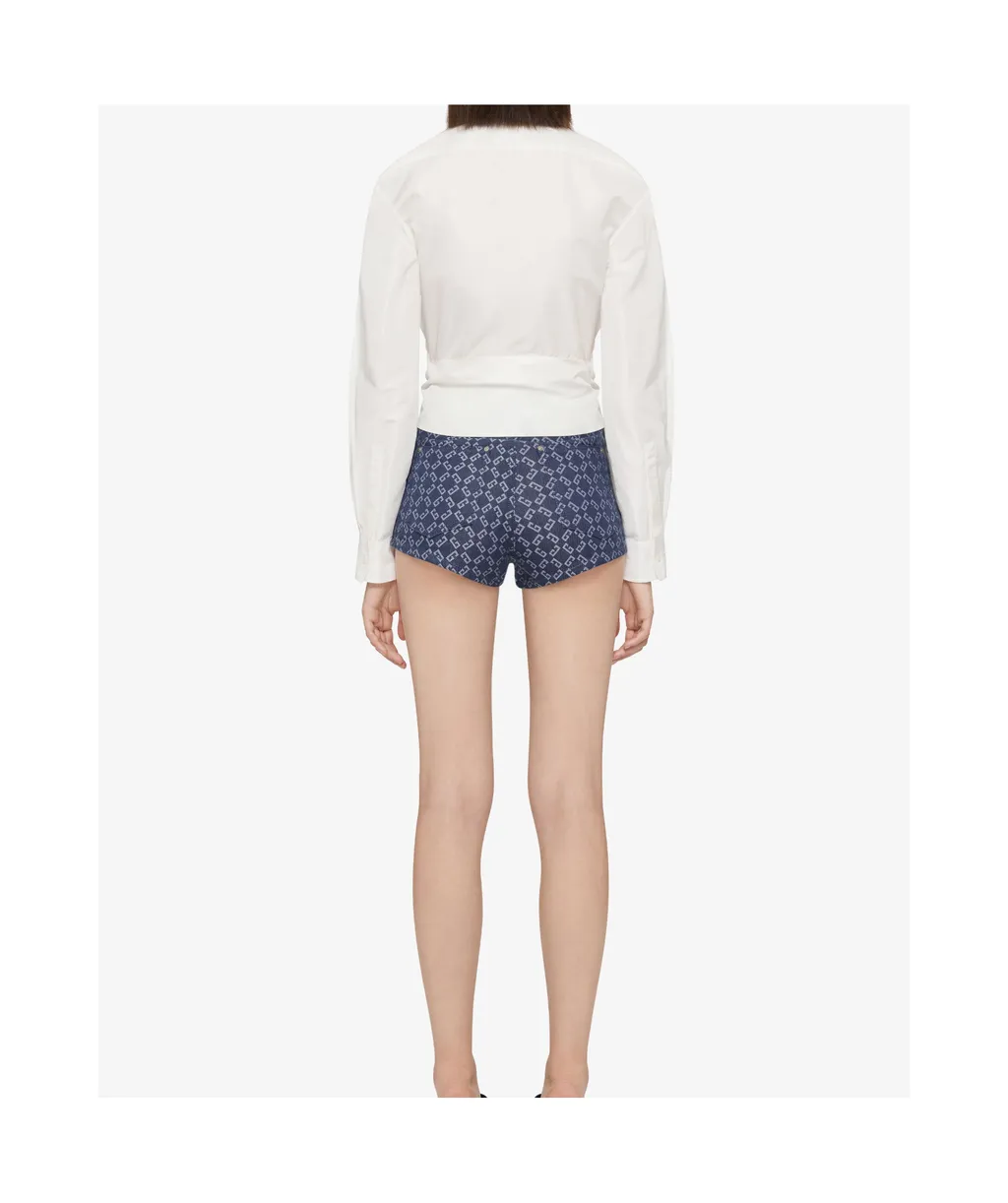 Givenchy 4G Detailed Bow Shirt