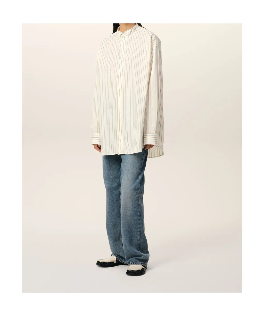 Ami Wingtip Collar Oversized Shirt