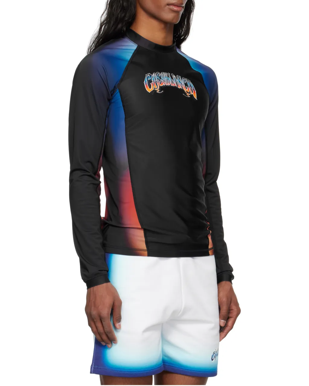 Casablanca Gradient Rash Vest