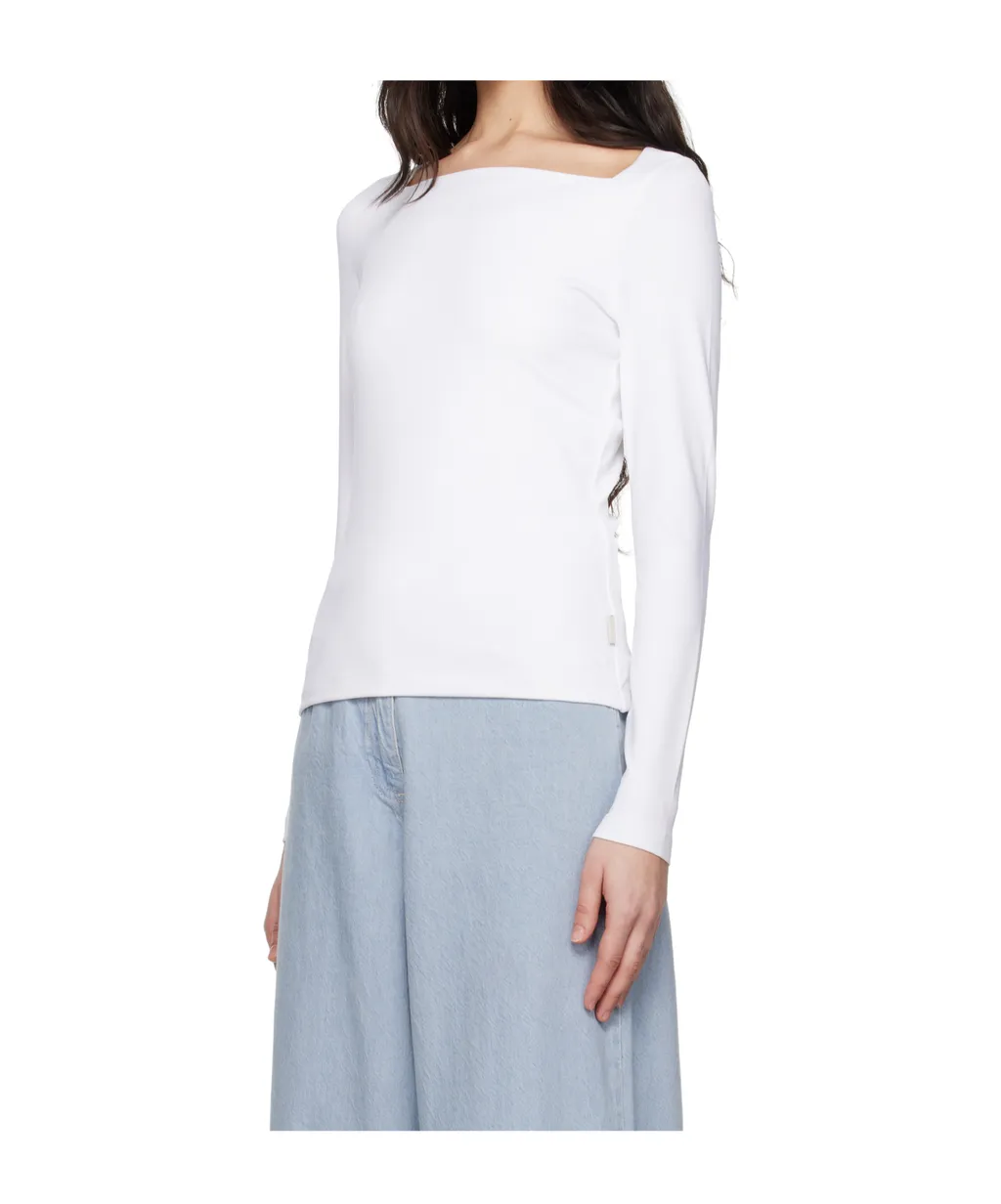 Long Sleeve Knitted T-Shirt