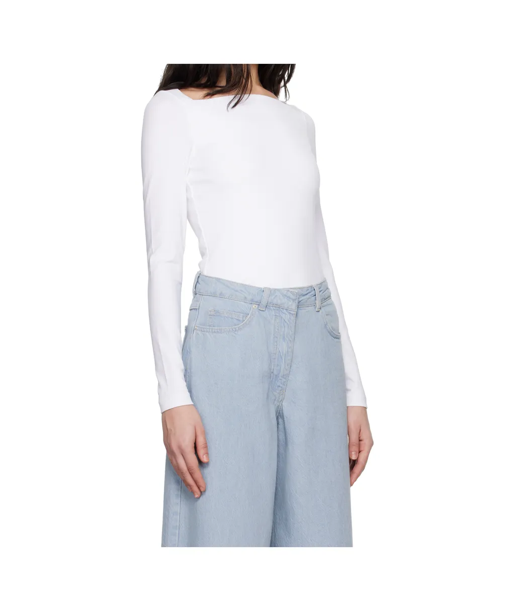 Long Sleeve Knitted T-Shirt