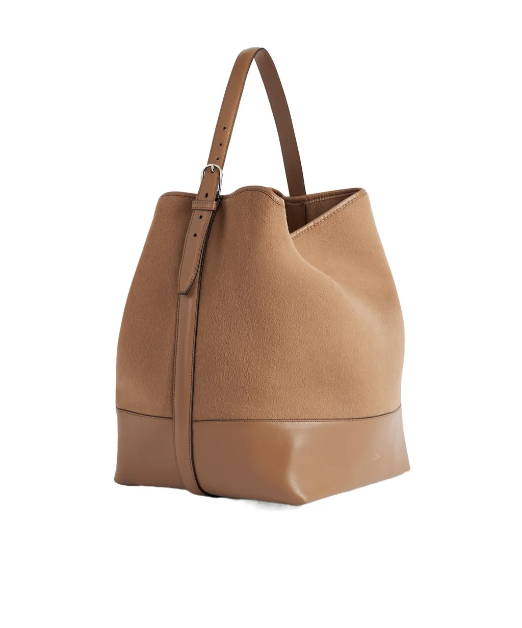 Belted Doublé Tote Bag