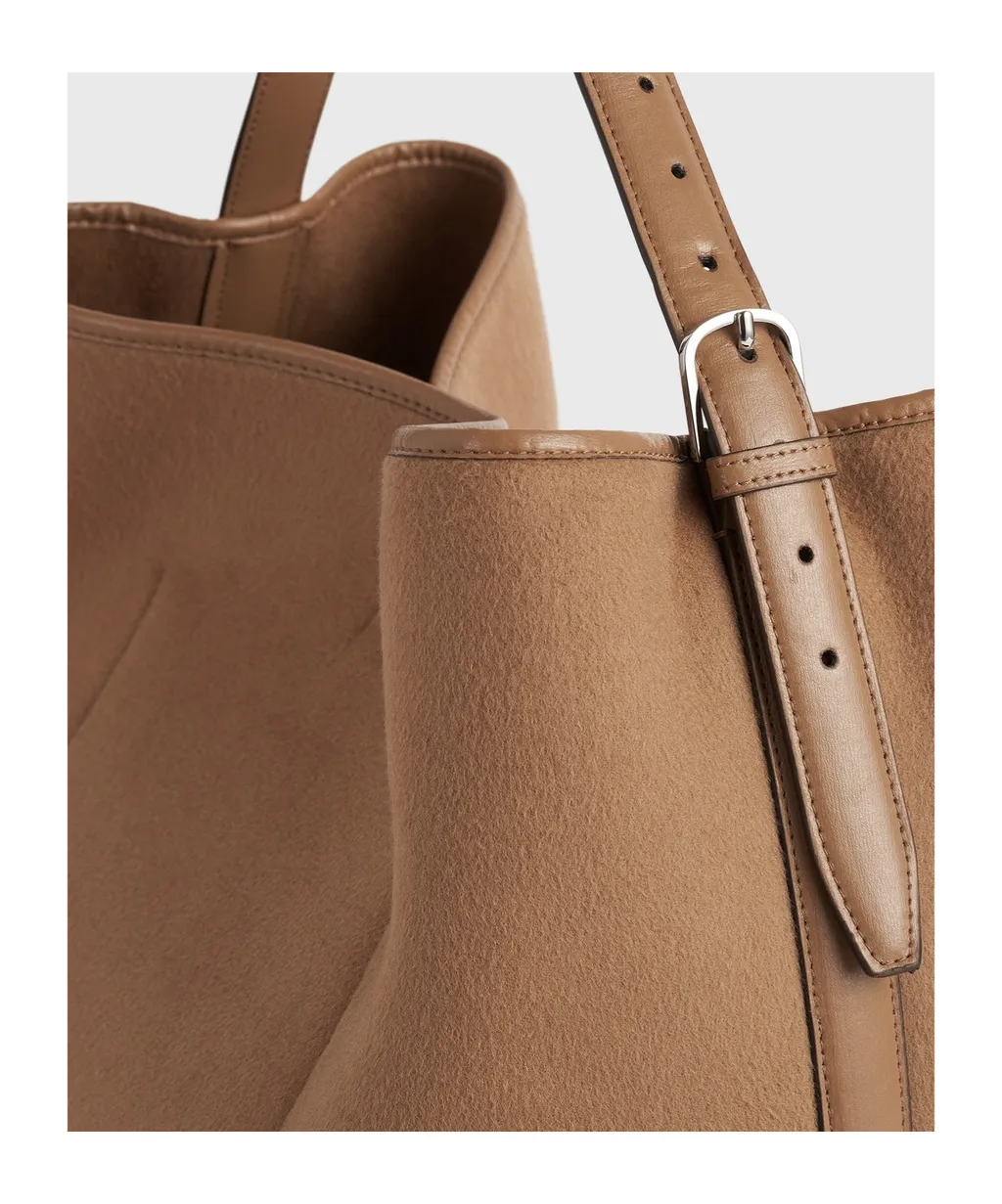 Belted Doublé Tote Bag