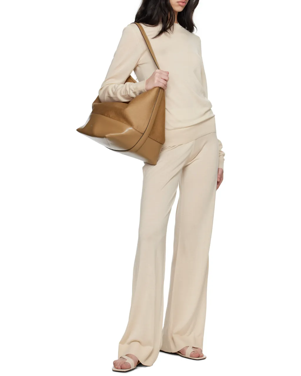 Belted Doublé Tote Bag