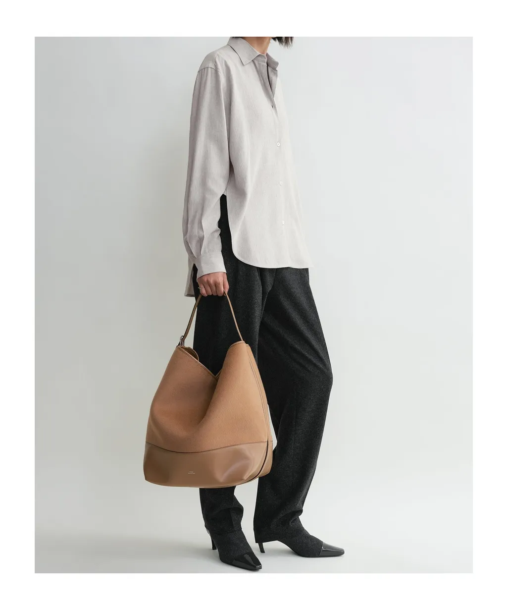 Belted Doublé Tote Bag