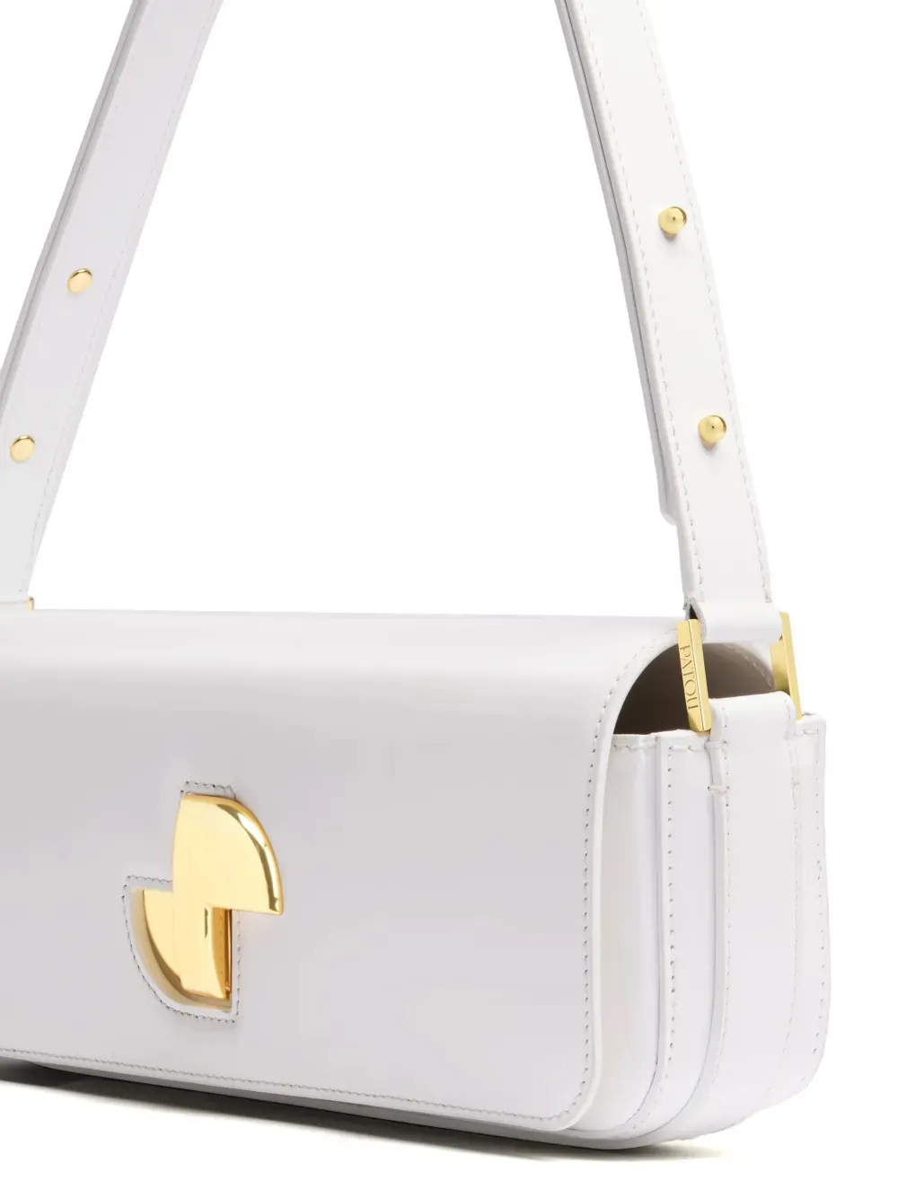 Le Lock Leather Shoulder Bag