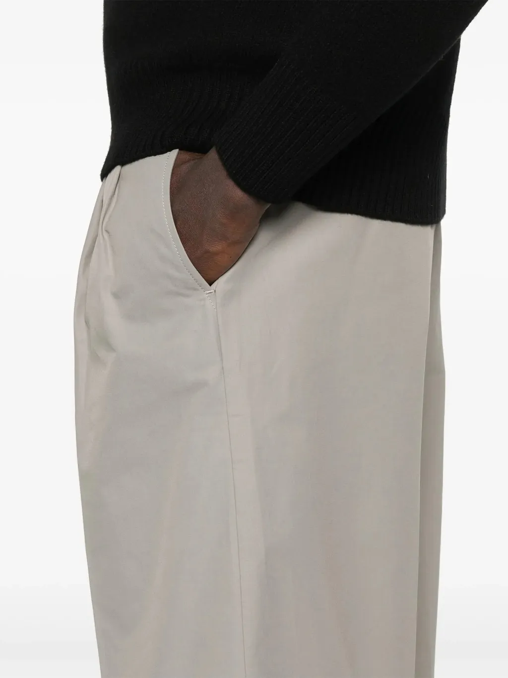 Pleated Detail Shorts